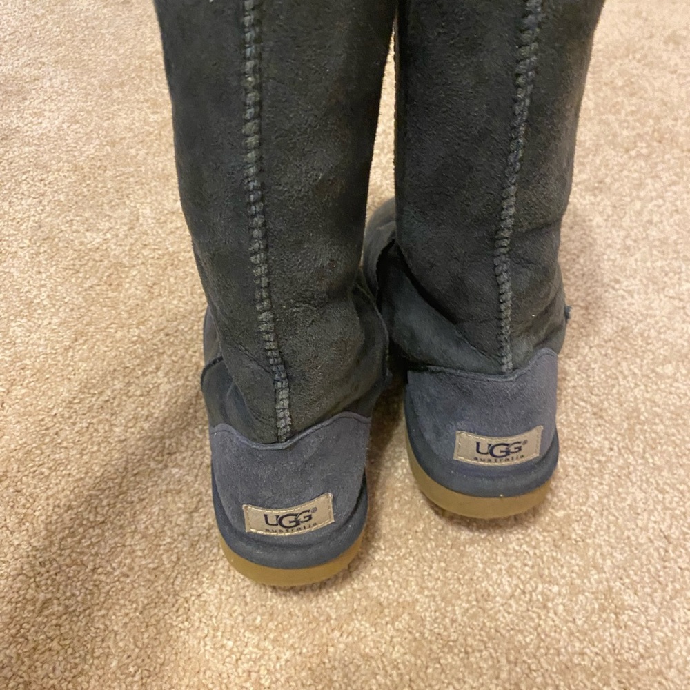 UGG Navy Shearling Boot - image 5